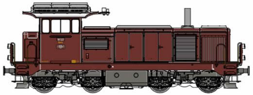 LS Models 17563 - Swiss Diesel Locomotive 18423 of the SBB
